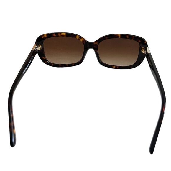 Coach Signature Turquoise Frame Sunglasses HC8299(L1142) Dark Brown - Picture 3 of 9